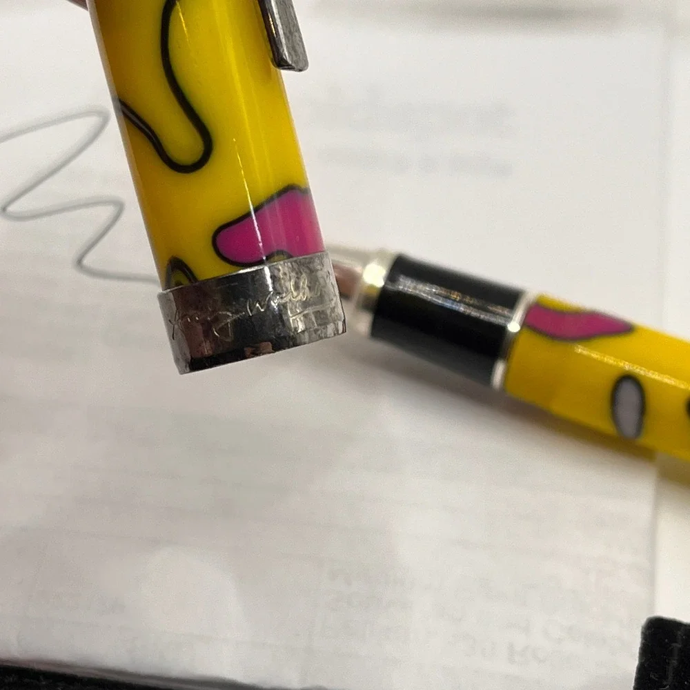 Andy Warhol Marilyn‎ Pen by Recife Rollerball Pen Yellow Pop Art Limited Edition